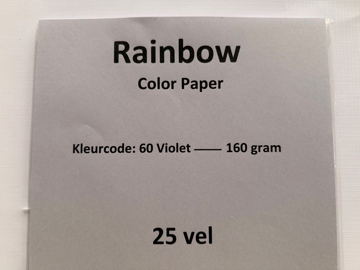 Rainbow Kl-60 violet 160 gram papier