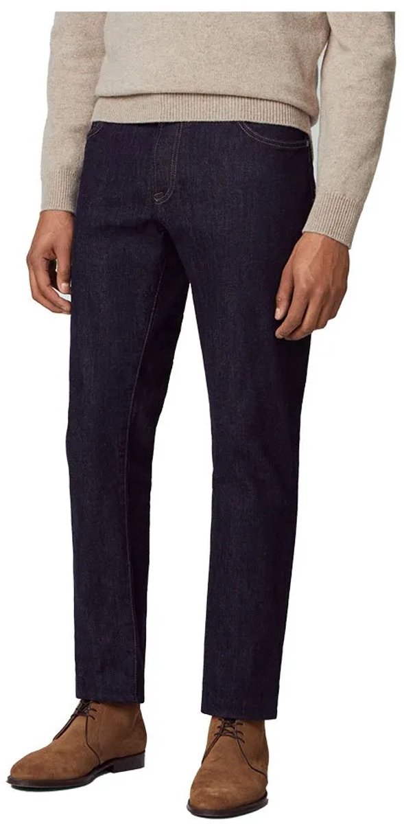 Hackett Hm212528 Regular Fit Spijkerbroek Blauw 33 / 32 Man