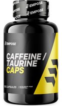 Empose Nutrition Cafeïne / Taurine Caps - Pre-Workout - 100 capsules