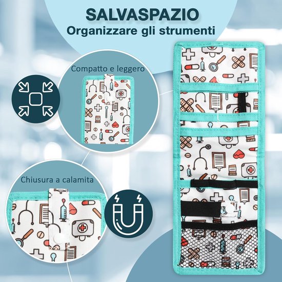 Heuptas Organizer met Magneet voor Verpleegkundigen - Perfecte Accessoires en Cadeaus — afbeelding 2