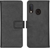 imoshion Hoesje - Geschikt voor Samsung Galaxy A20e - Luxe Bookcase - Zwart