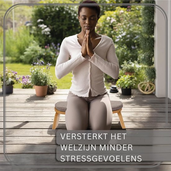 CLVP® Vloerstoel - Meditatiestoel - Yoga Stoel van clvp — afbeelding 4
