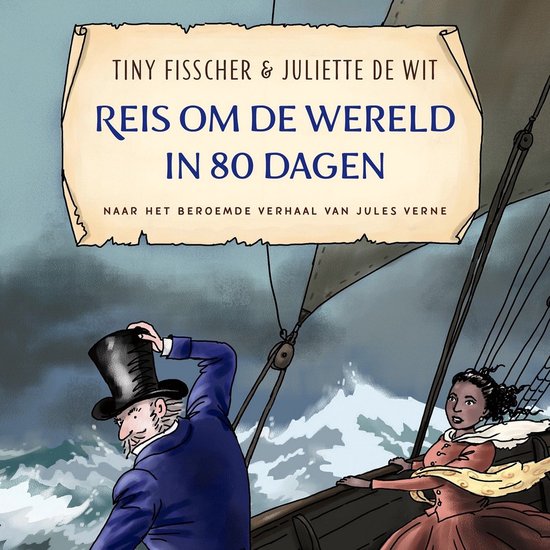 Reis om de wereld in 80 dagen - cover