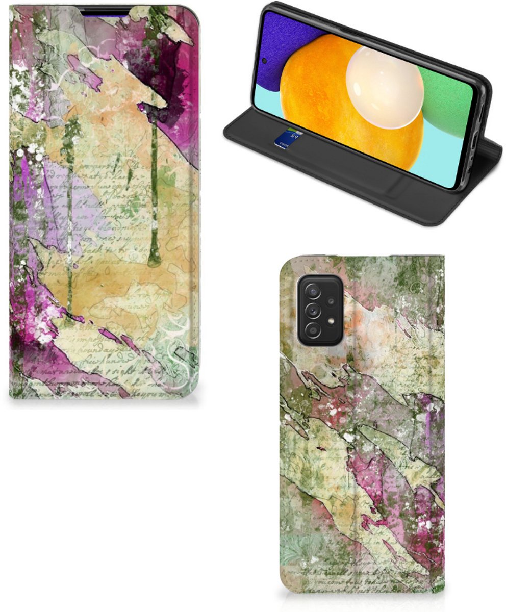 Bookcase Samsung Galaxy A03s Letter Painting