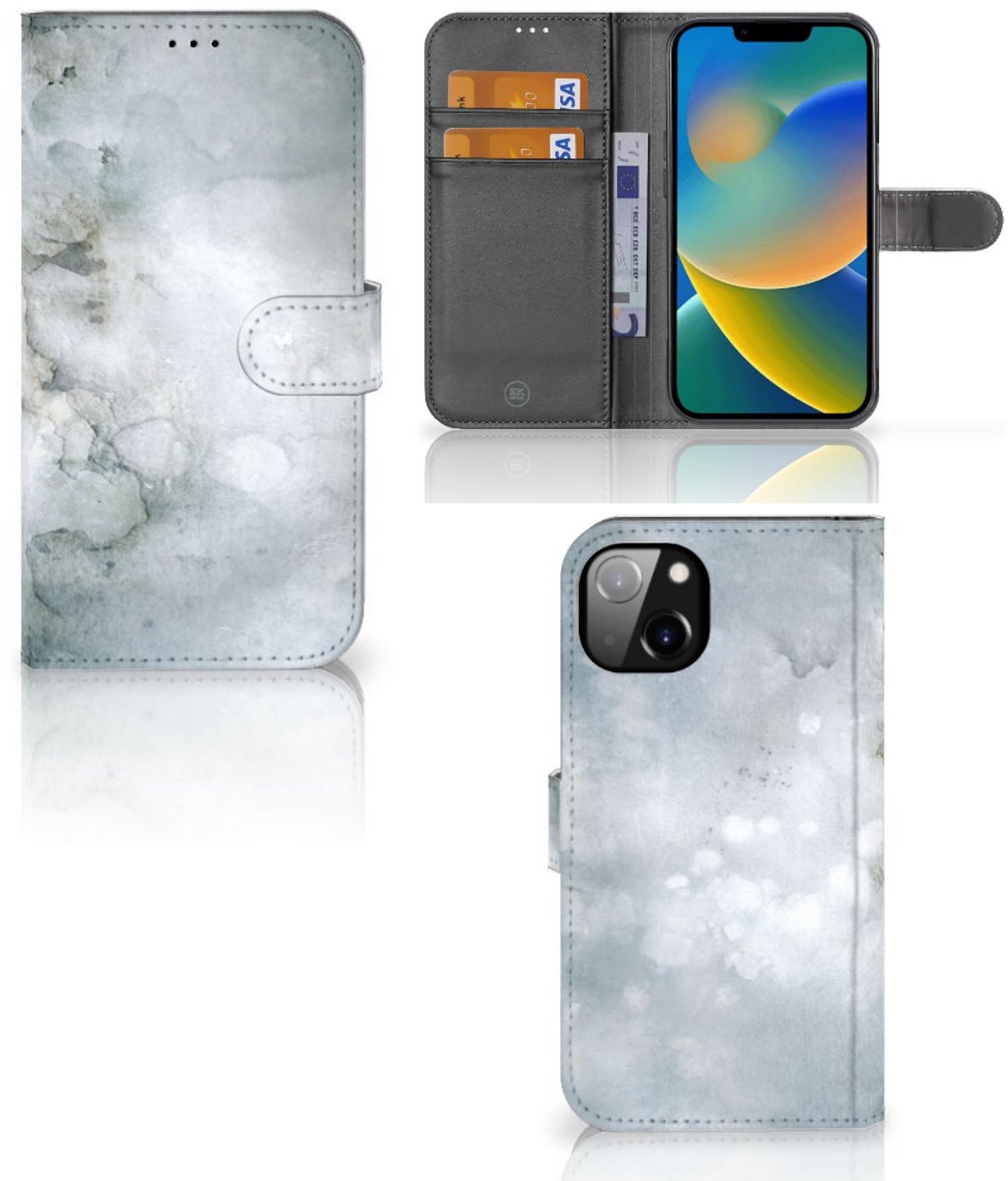 Hoesje iPhone 14 Plus Painting Grey