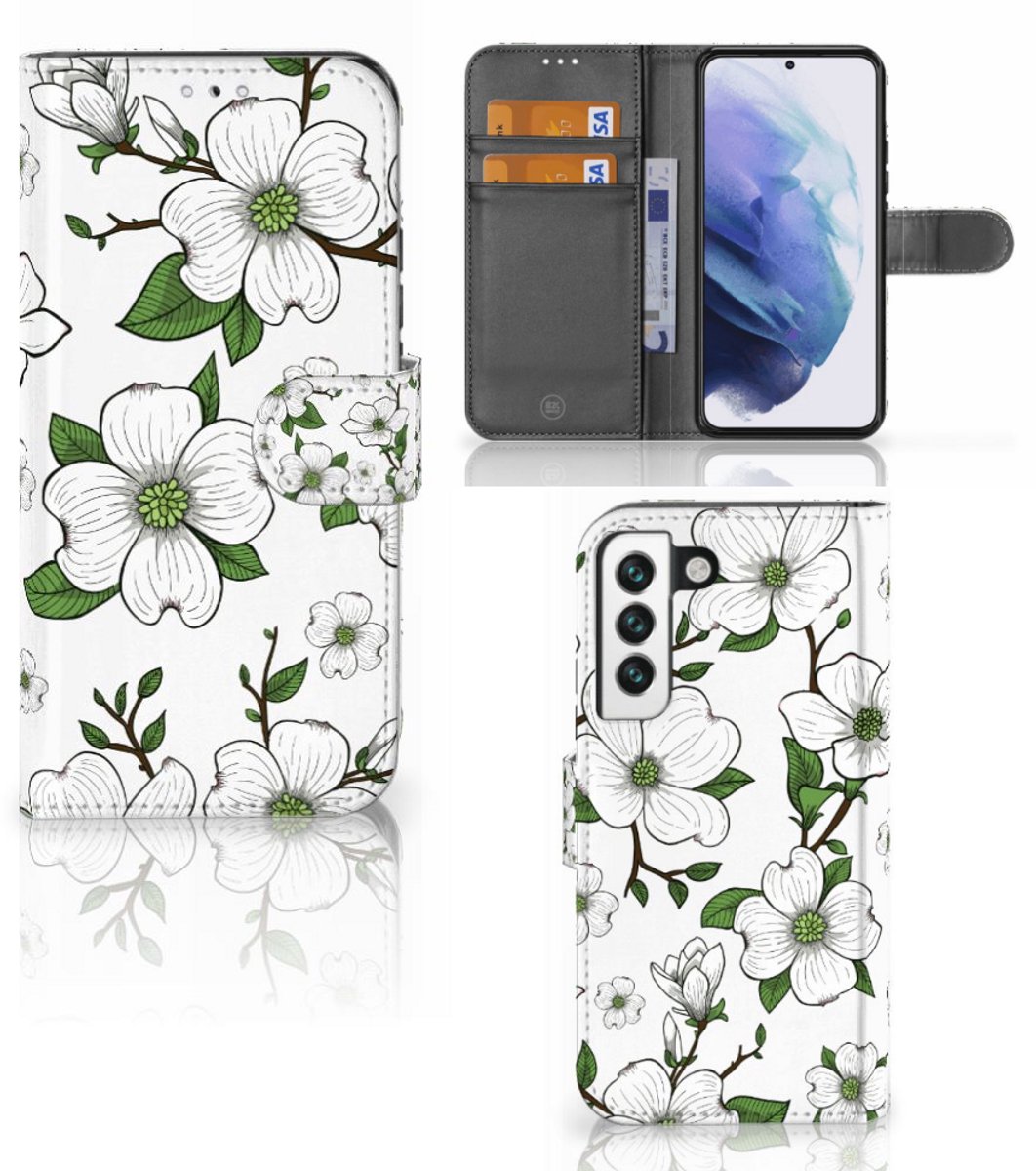 Samsung Galaxy S22 Hoesje Dogwood Flowers