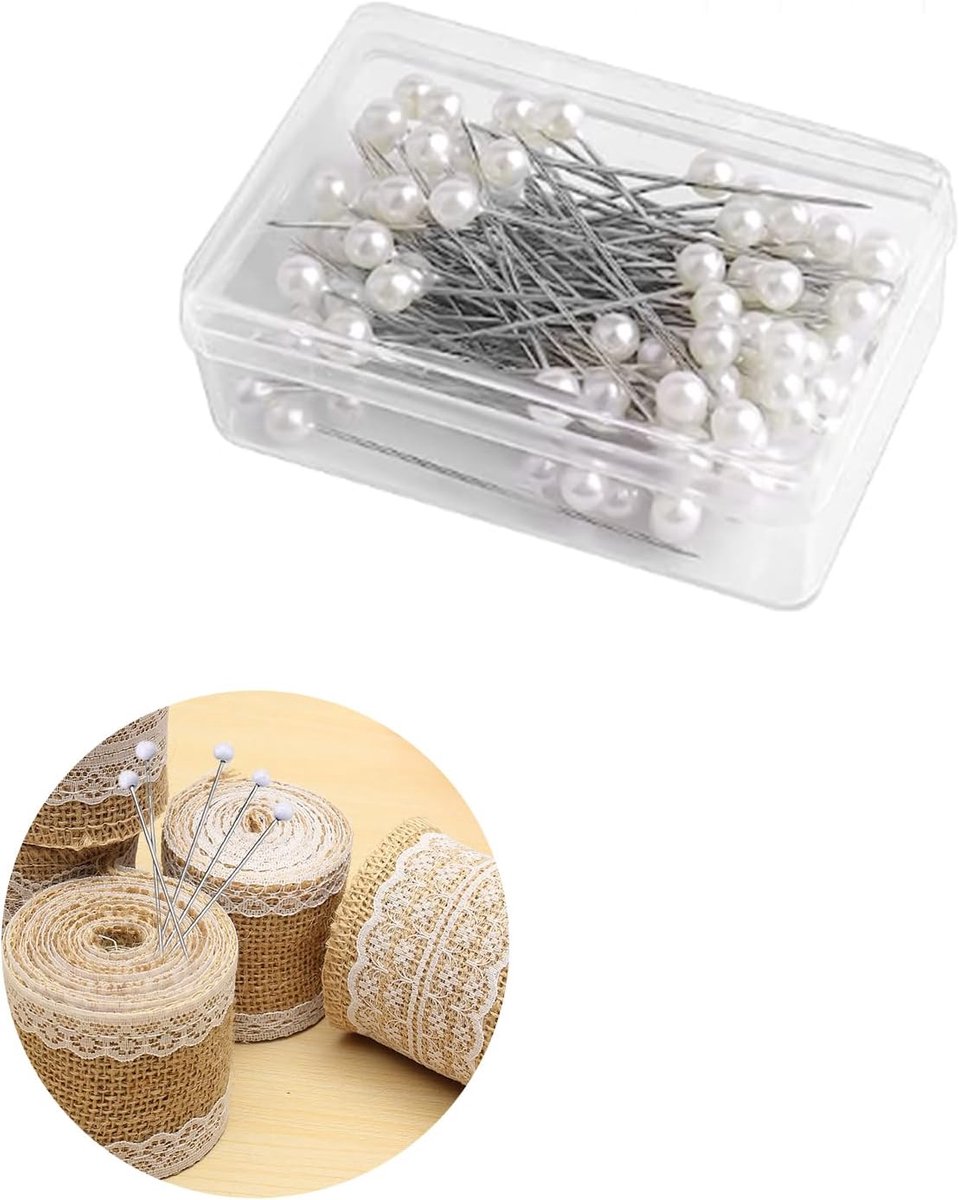 200 Spelden - 3 cm Met Kop voor Naaien, Knutselen en Handwerk