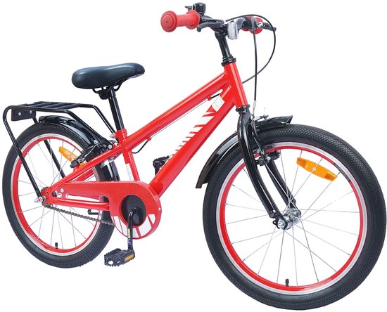 vidaXL - Kinderfiets - 18 - Inch - voor - 5-7 - jaar - oud - Rood van VidaXL — afbeelding 5