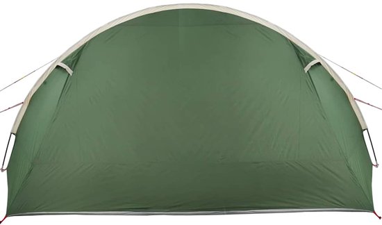 vidaXL - Tunnel - Tent - voor - 6 - Personen - Groen - en - Wit - 890 - x - 470 - x - 220 - cm van Vidaxl — afbeelding 5