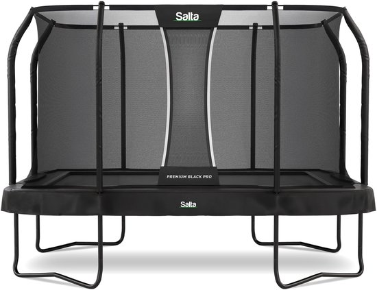 Salta Premium Black Pro - Trampoline met veiligheidsnet - 360 x 240 cm - Zwart