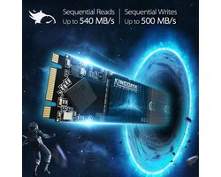 M.2 2280 128 GB Solid State Drive voor Laptop en Desktop – Hoge Prestaties en Betrouwbaarheid