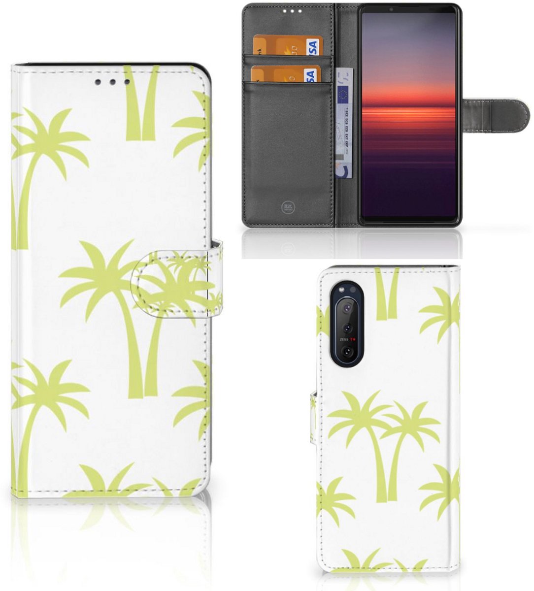 Sony Xperia 5II Hoesje Palmtrees