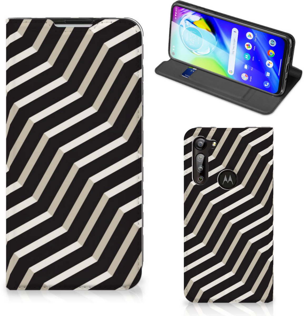 Motorola Moto G8 Power Stand Case Illusion