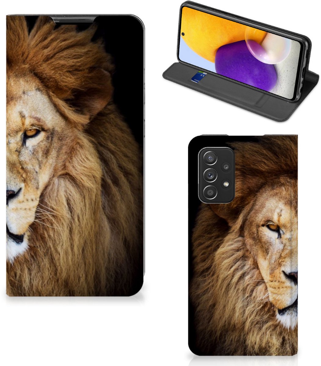 Samsung Galaxy A72 (5G/4G) Hoesje maken Leeuw
