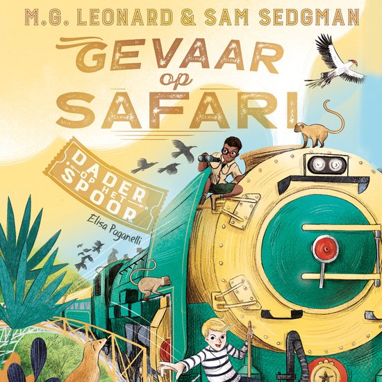 Gevaar op safari - cover