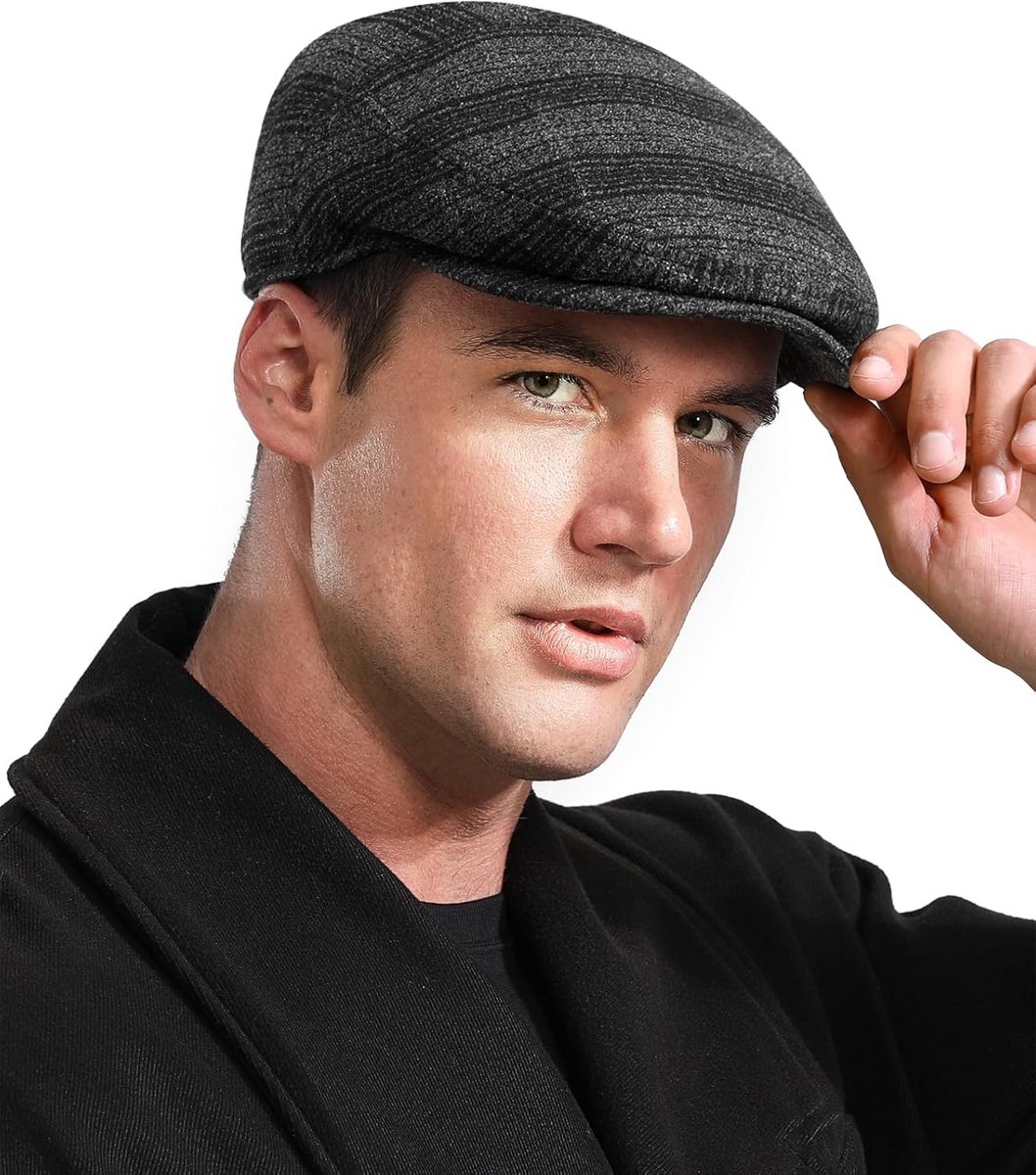 Heren Flat Caps - Tweed Beret, Newsboy, Driving en Gatsby Hoeden