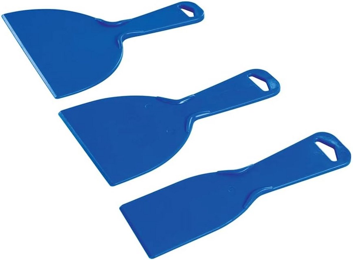 Kunststof schraper set - 3 delige set, ideaal voor diverse klussen