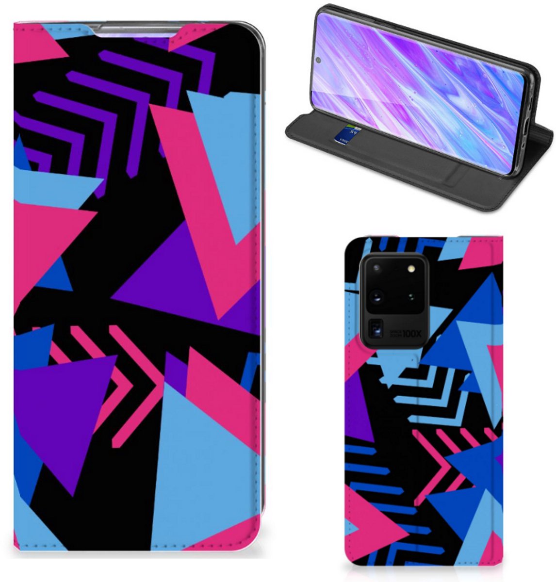 Samsung Galaxy S20 Ultra Stand Case Funky Triangle