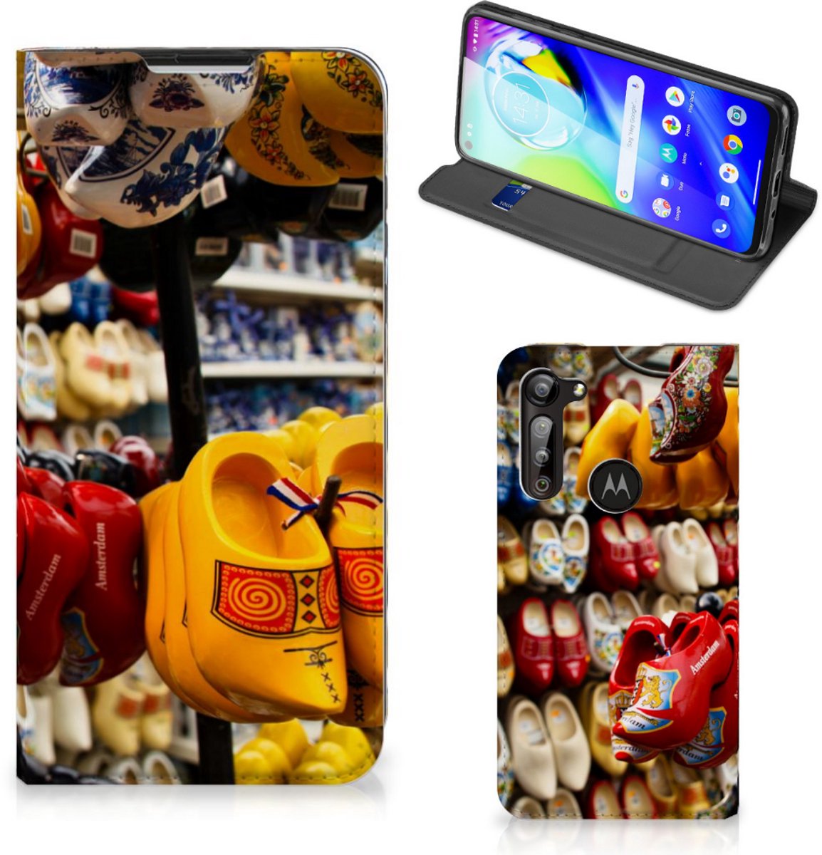 Motorola Moto G8 Power Book Cover Klompen