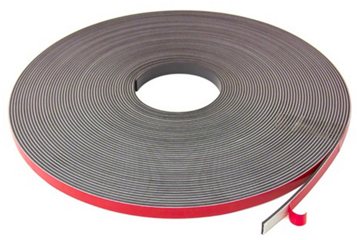 Schuimlijm Magnetische Tape 12,7 mm x 2,5 mm - 5m