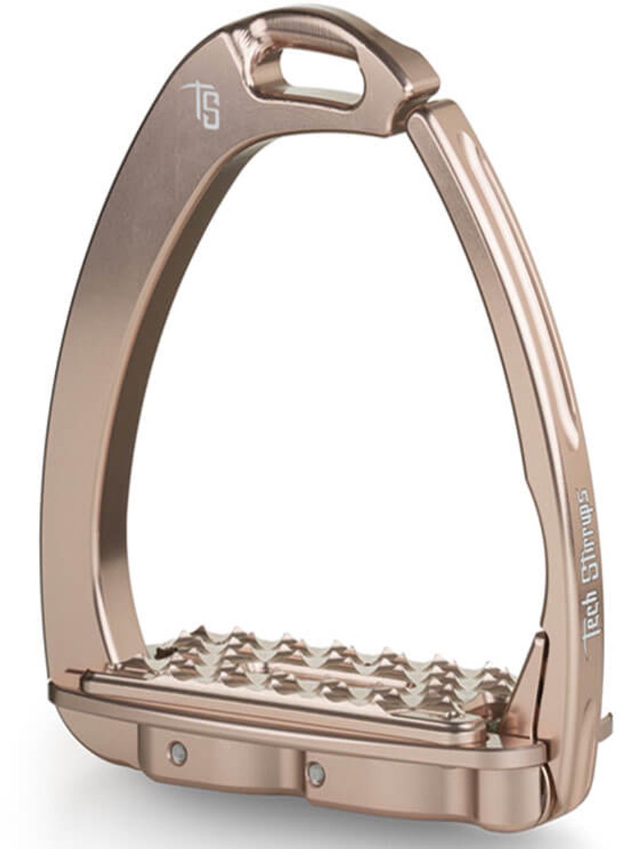 Tech Stirrups Venice Sloped Evo Rosegoud - 12 cm