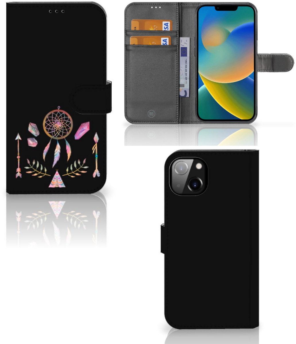iPhone 14 Plus Leuk Hoesje Boho Dreamcatcher