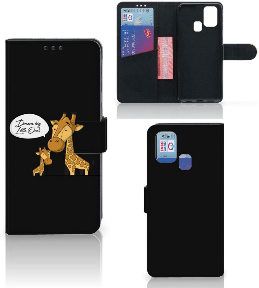 Samsung Galaxy M31 Leuk Hoesje Giraffe
