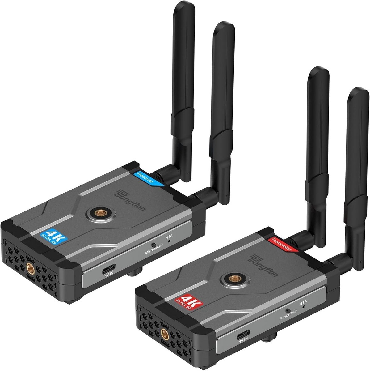 Draadloze HDMI-zender en ontvanger 4K - Ultra HD transmissiekit voor DSLR, laptops en streaming naar TV/Projector