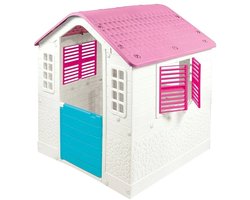 Maisonnette de Garden Dolu Wit/rose avec Accessoires de vêtements pour bébé 2578