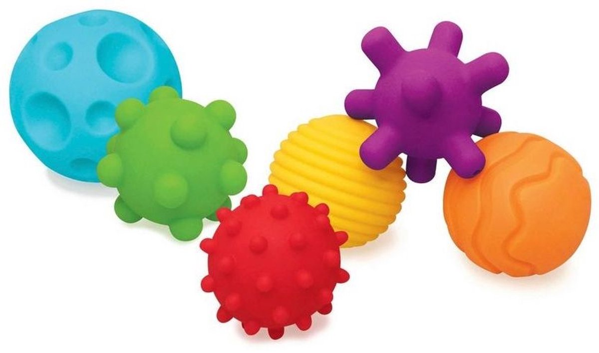 Infantino Sensory Multi Ball Set Speelballetjes
