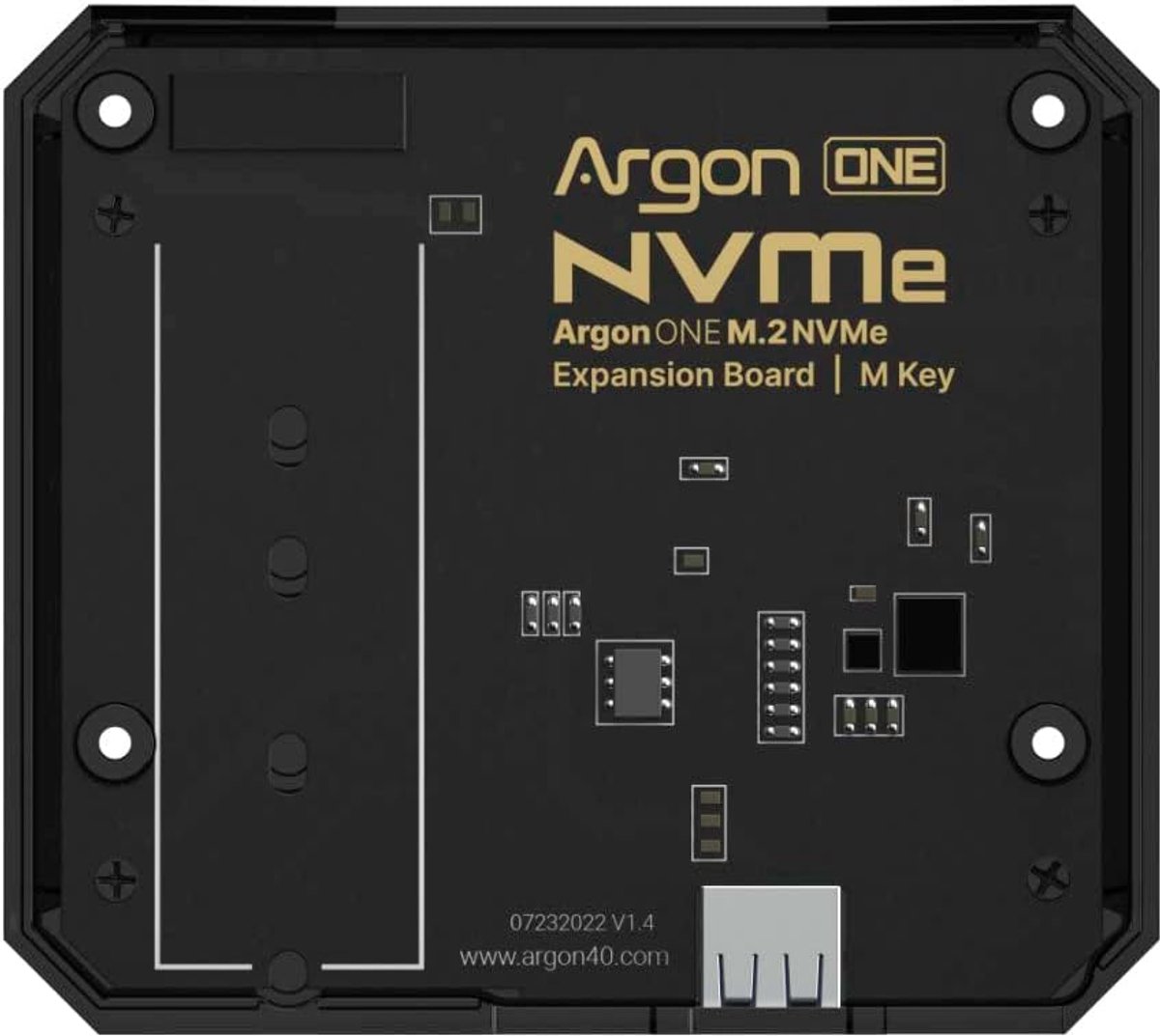 M.2 NVMe uitbreidingskaart voor Raspberry Pi 4 - Ondersteunt M-Key M.2 NVMe SSD
