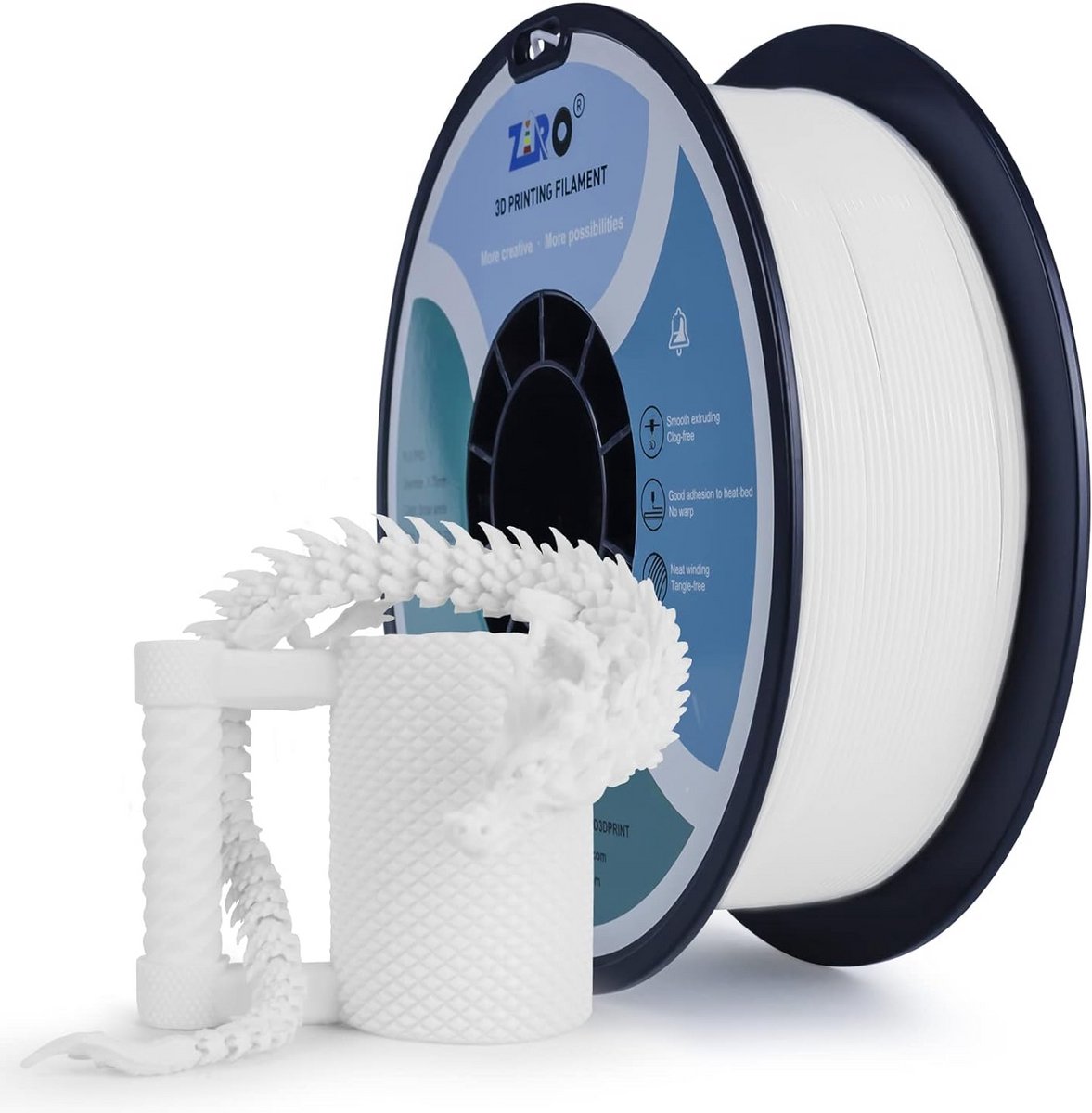 3D Printer Filament PLA 1.75mm Sneeuwwitje - Professioneel Filament voor FDM 3D Printing