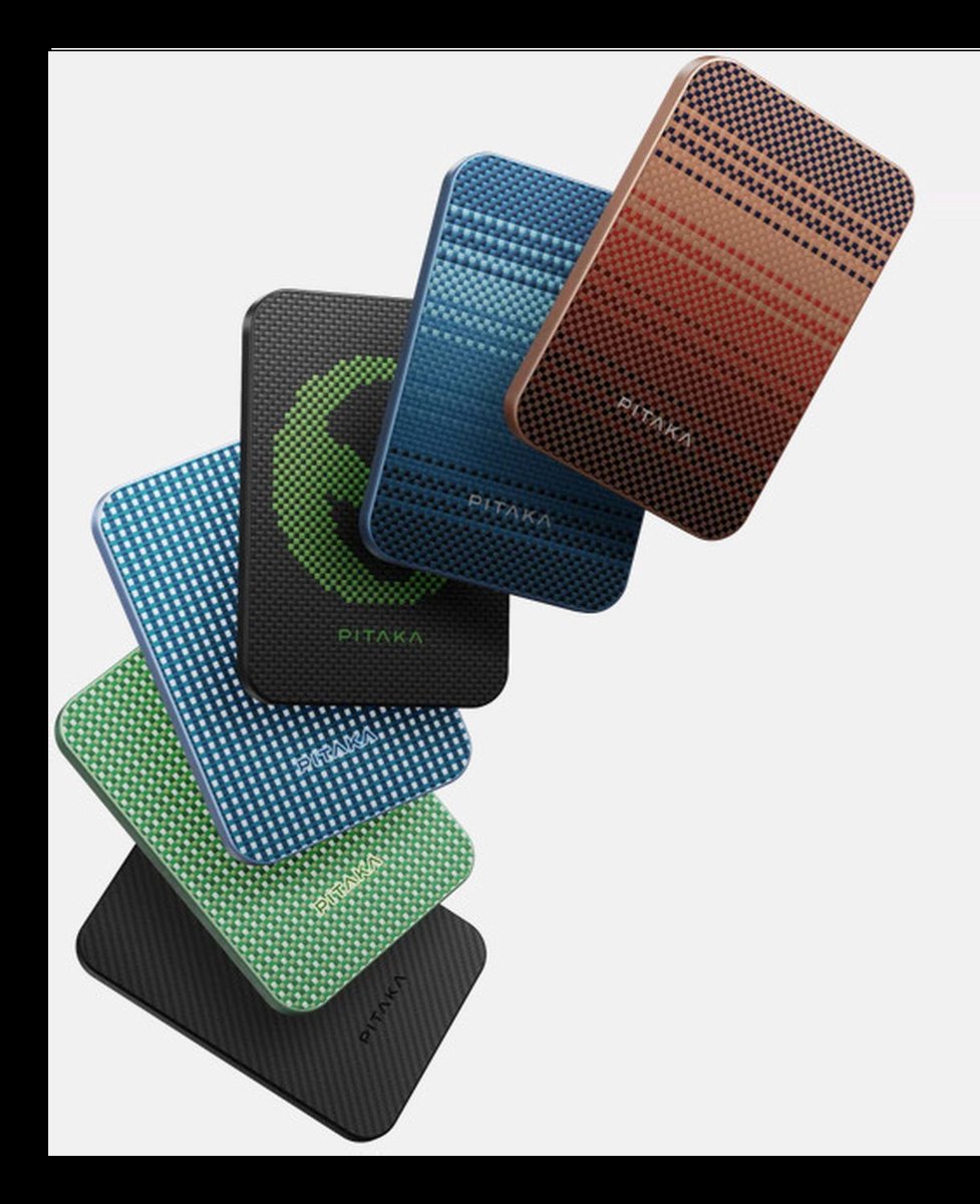 GSMpunt Pitaka Power Bank Qi2 Magnetisch Zwart/Grijs - afbeelding 3