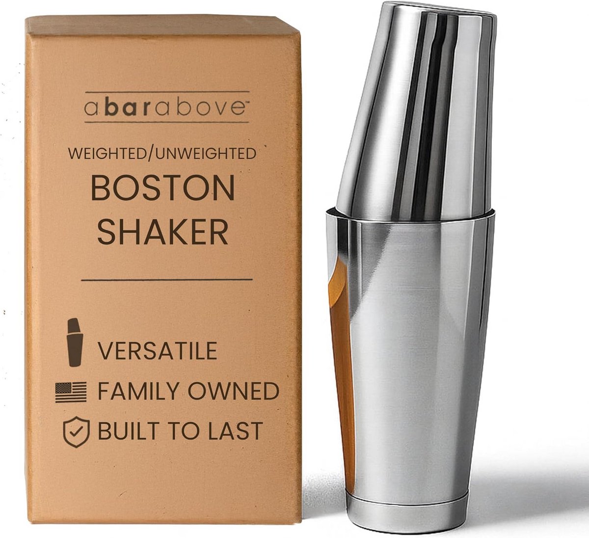 Professionele Boston Shaker Set voor Cocktails - 18oz RVS Bar Shaker