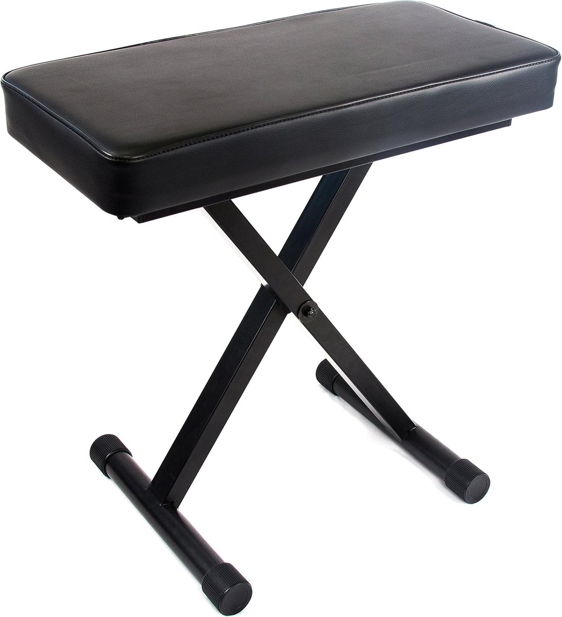 Verstelbare Keyboard Piano Accessoires Piano Bank Zwart