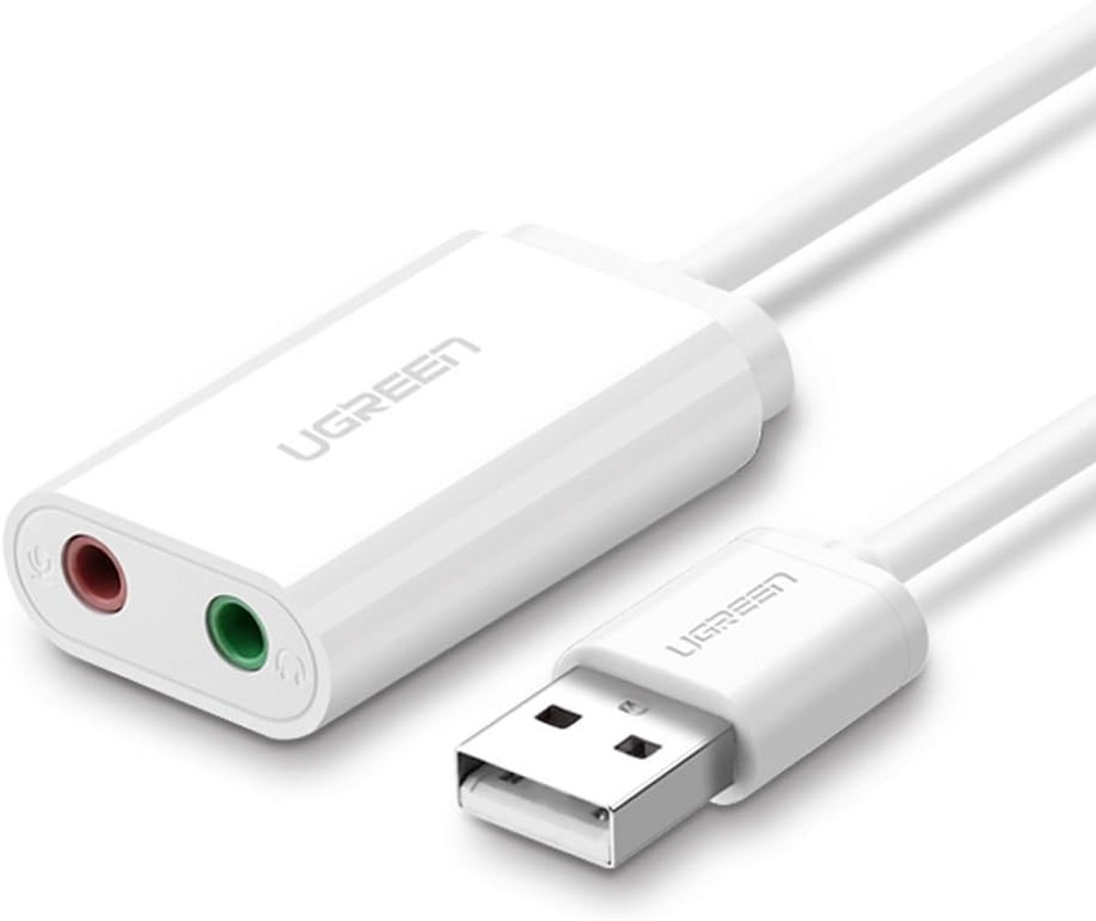 Externe USB Geluidskaart voor Computer en Gaming
