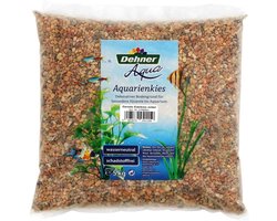 Aquariumgrind Edelgrind 3-5 mm - 5 kg Bruin/Grijs voor een Gezond Aquarium