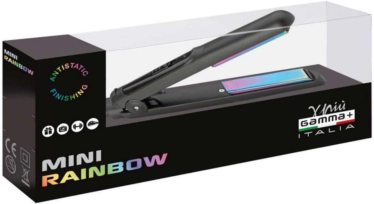 Professionele Mini Stijltang met Instelbare Temperatuur en Snelle Opwarming