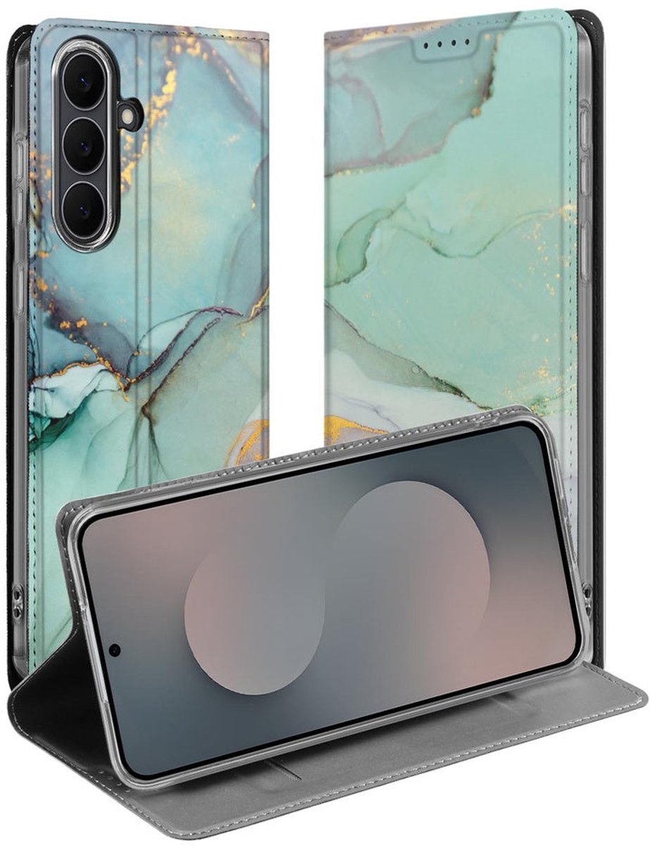 Samsung Galaxy S25 FE Book Case Watercolor Mix