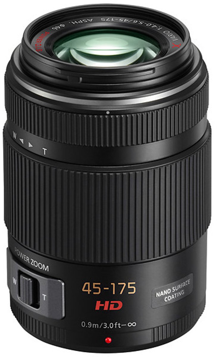 Panasonic 45-175 mm - f/4.0-5.6 - Zwart