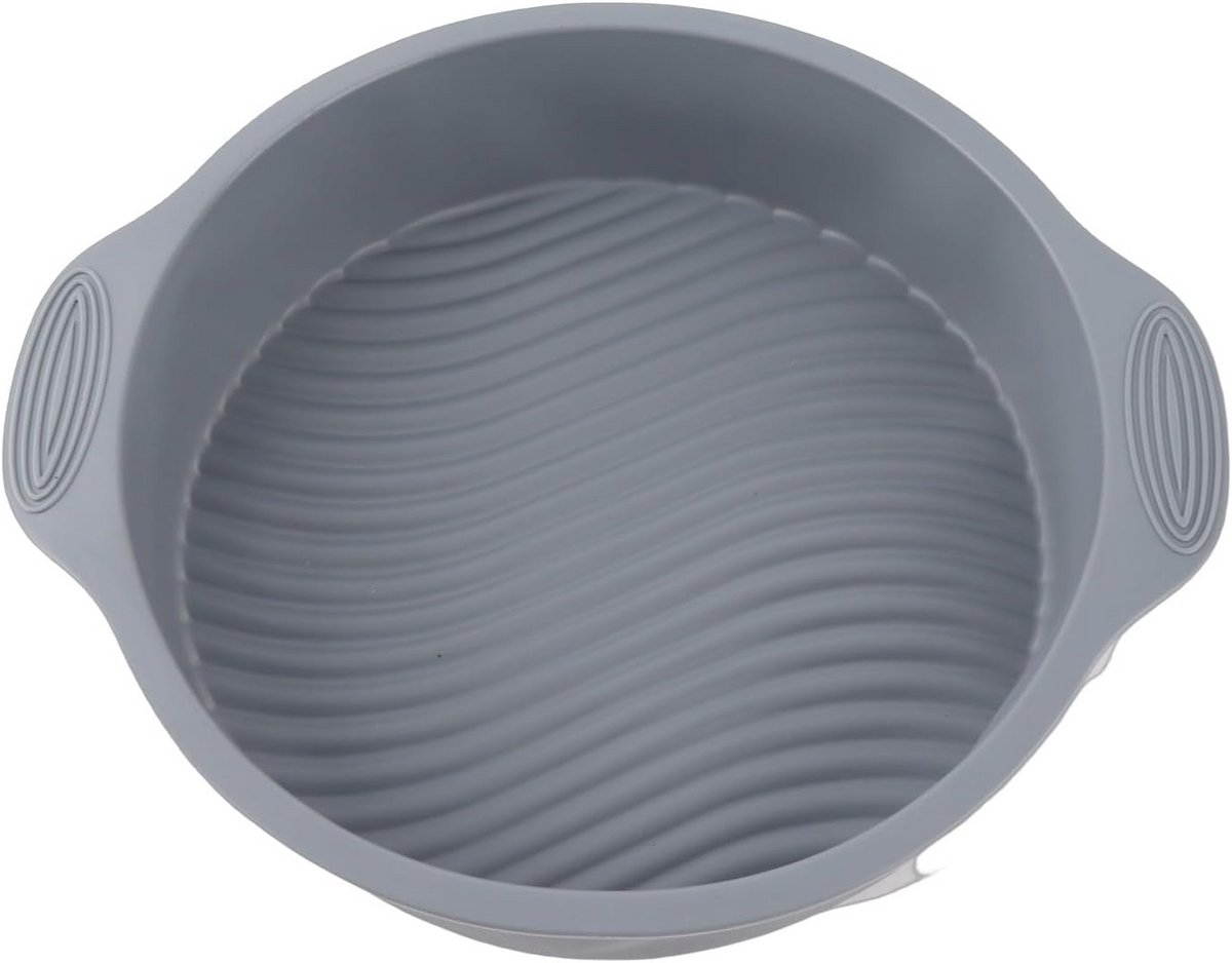 Ronde Siliconen Taartvorm Anti-Aanbak 23 cm voor Oven en Magnetron