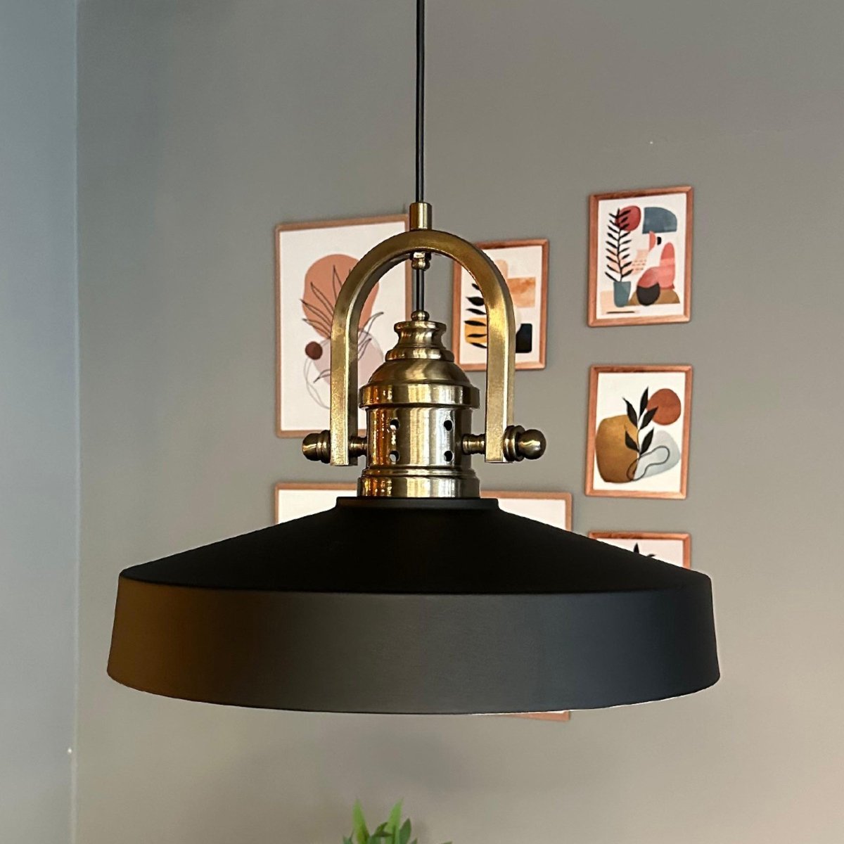 Bamyum Ace Hanglamp Industrieel Metaal Ø39 cm, Vintage Hanglamp, E27 Pendellamp