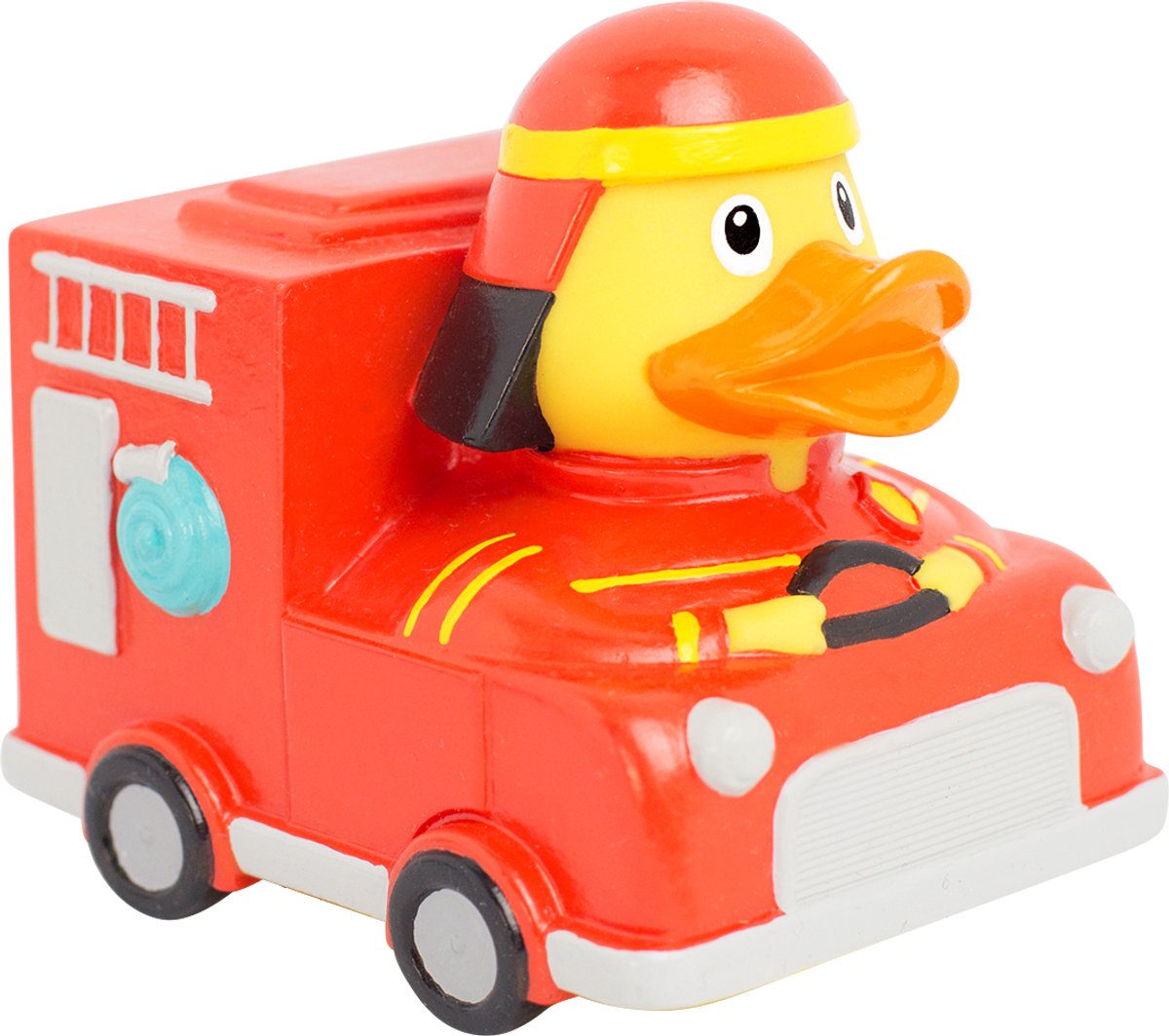 Lilalu Badeend Brandweer auto
