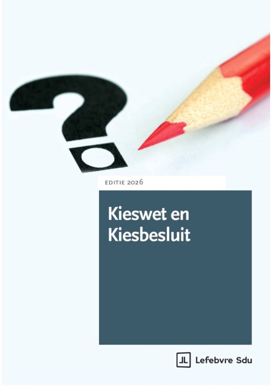 Kieswet en Kiesbesluit 2026 - cover