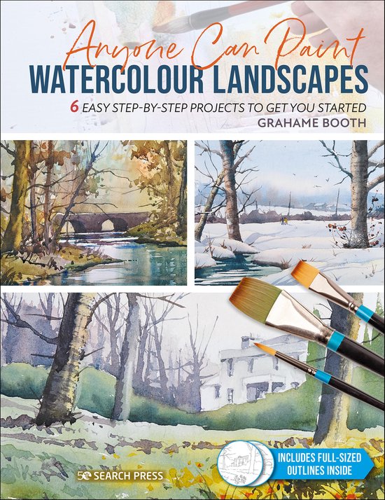 Anyone Can Paint Watercolour Landscapes - cover