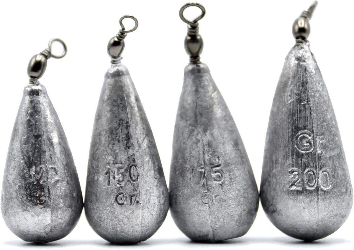 Peerlood Set met Wartel, Set van 4 Stuks, Ideaal voor Draaiaanbieding