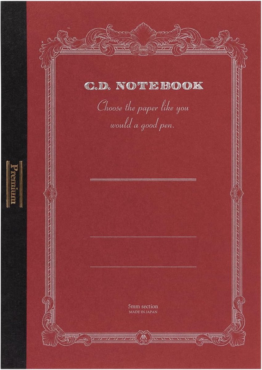 Notitieboek B5 Geruit - Stevige Stikselbinding & Vlakliggend Schrijven