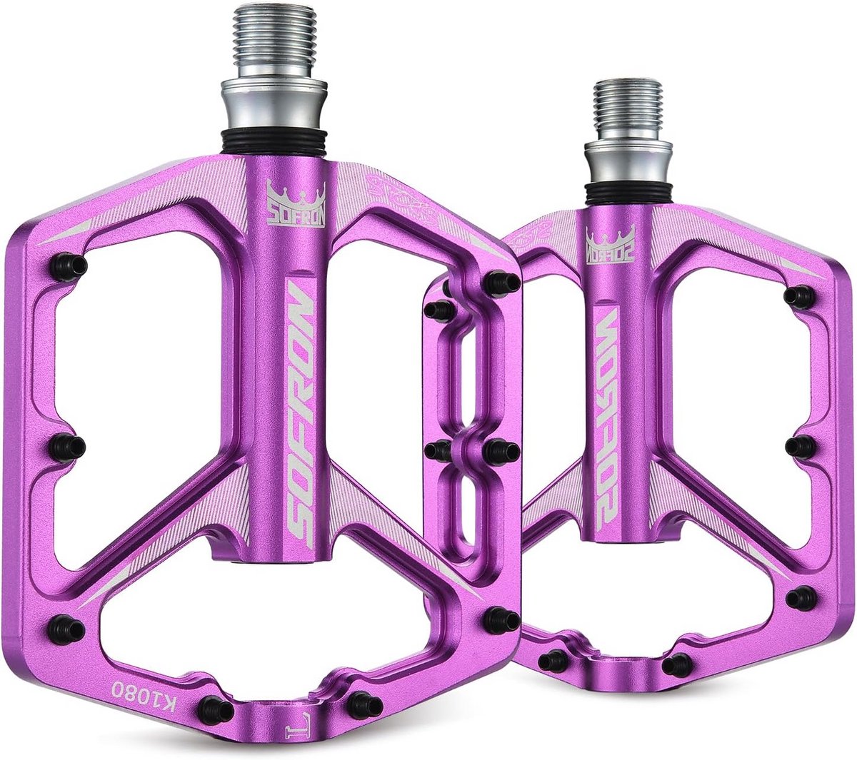 Lichtgewicht MTB Fietspedalen Universeel Platformpedaal voor BMX en Mountainbike - Aluminiumlegering