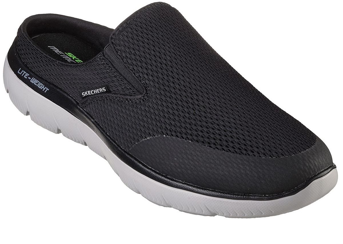 Skechers heren muiltjes SUMMITS VINDICATOR Zwart