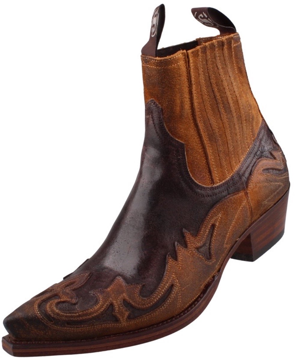 Sendra heren enkellaars 4660 Bruin